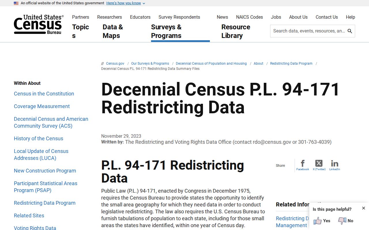 Hermitage court docket Census decennial population source